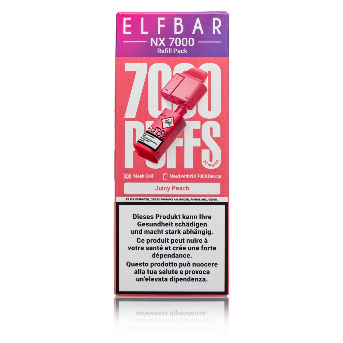 ELFBAR NX 7000 Refill - Juicy Peach