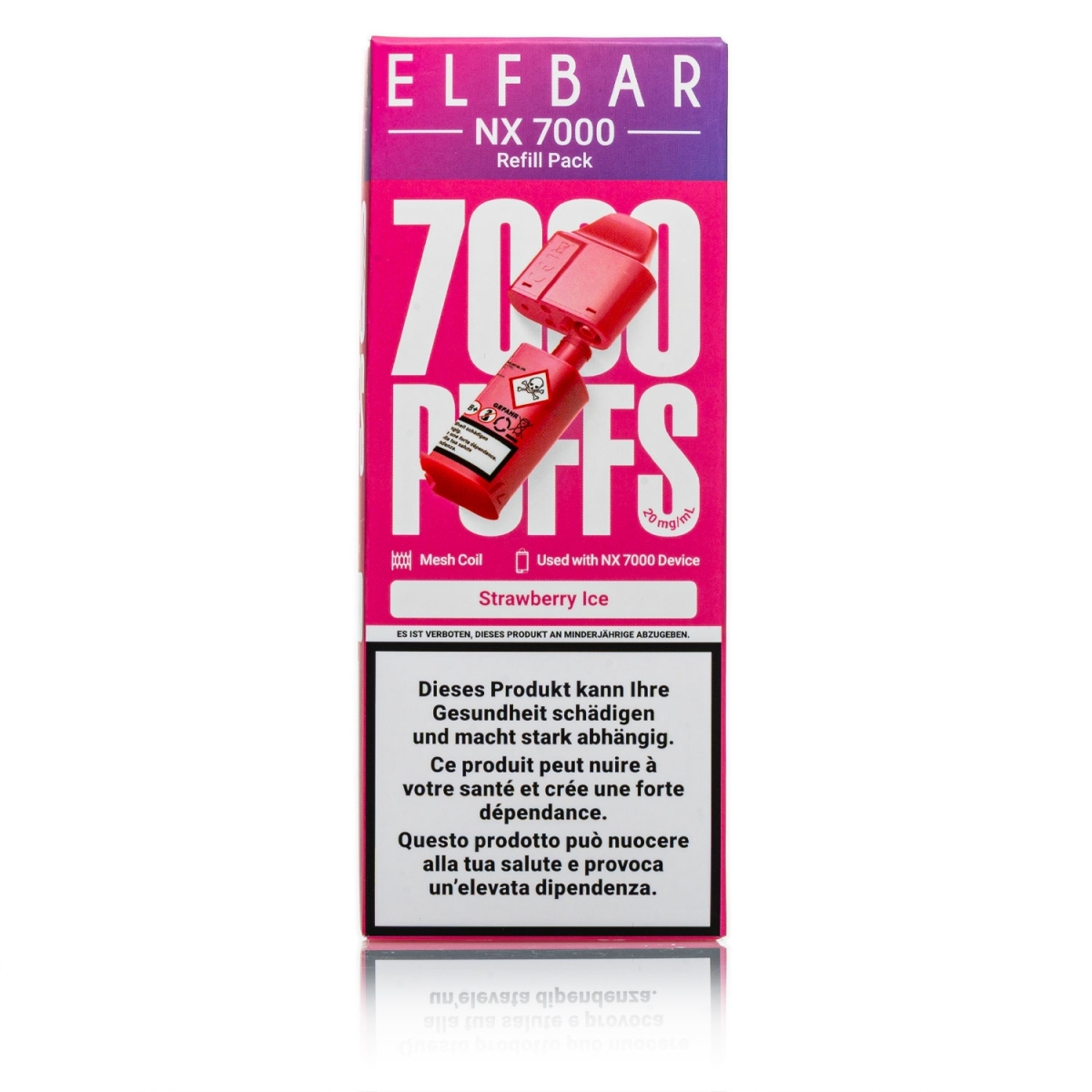 ELFBAR NX 7000 Refill - Strawberry ICE