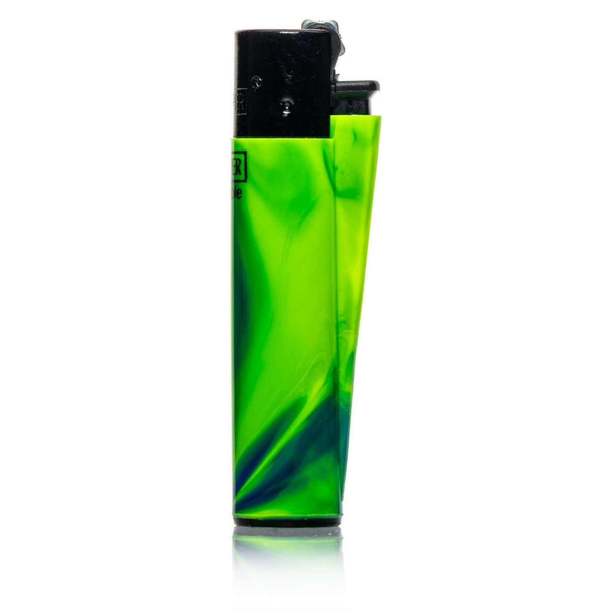 Clipper Feuerzeug - Nebula - grün