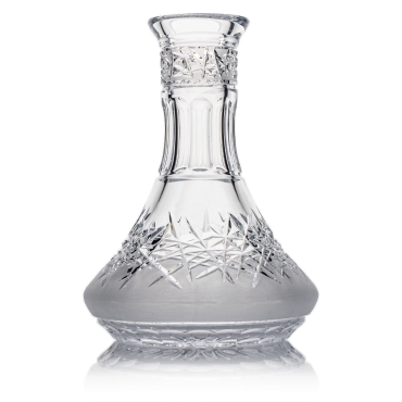 Caesar Crystal Steckbowl Trunk - Hoarfrost Down - Clear