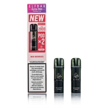 ELFBAR ELFA Pro V2 - Mix Berries - 2ml Pods / 10mg / 2 Stück