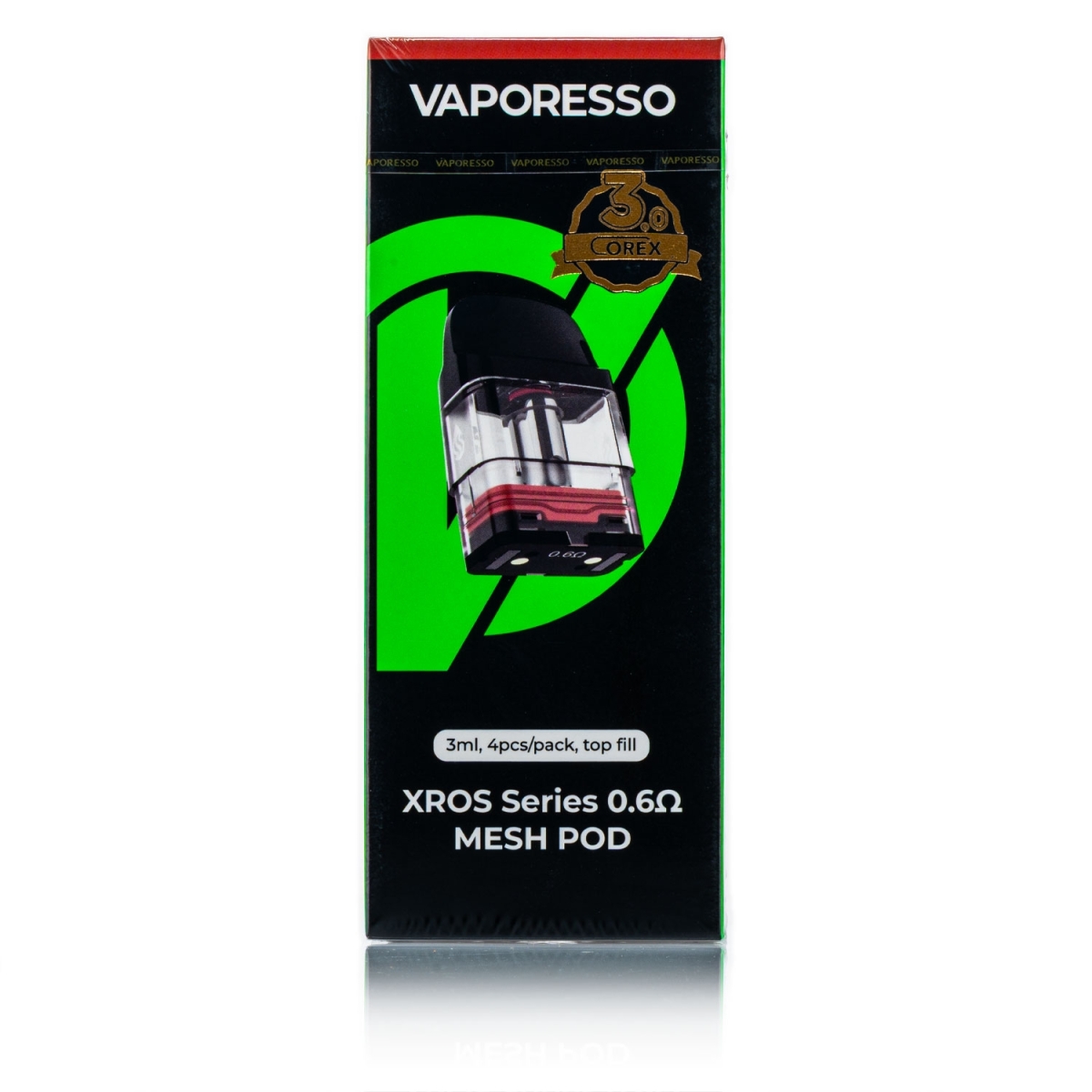 Vaporesso - Xros Pod Corex 3.0 / 3ml / 0.6 Ohm - 4 Stück