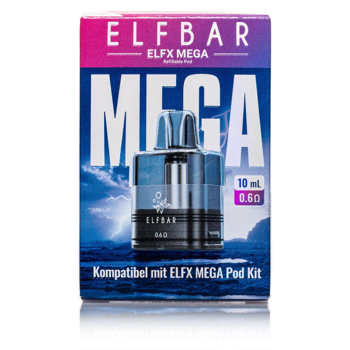 Elfbar - ELFX Mega Pod 10ml - 0.6 Ohm