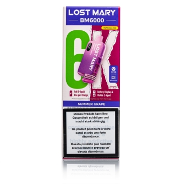 Lost Mary - BM6000 Summer Grape