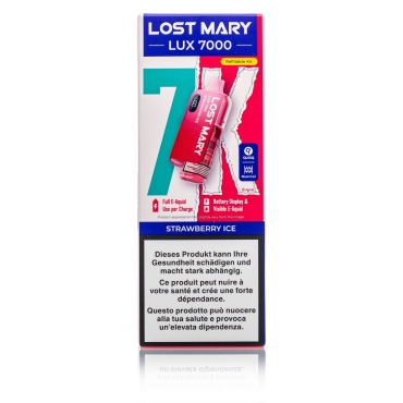 Lost Mary LUX 7000 Kit - Strawberry ICE