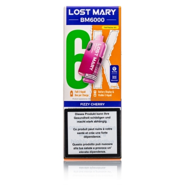 Lost Mary - BM6000 Fizzy Cherry