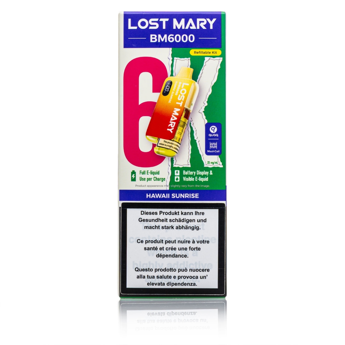 Lost Mary - BM6000 Hawai Sunrise