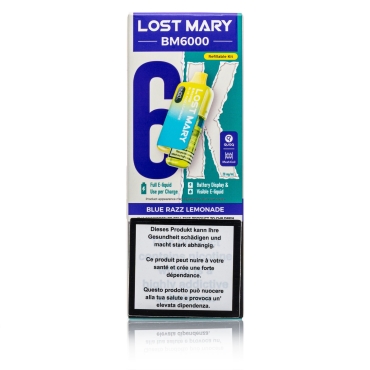 Lost Mary - BM6000 Blue Razz Lemonade