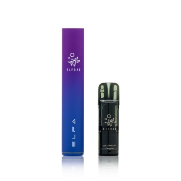 ELFBAR ELFA Pro V2 Kit 2ml - Aurora Purple & Watermelon - 0mg