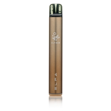 ELFBAR ELFA Pro V2 Kit 2ml - Dark Gold & Juicy Peach - 0mg