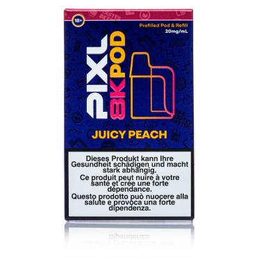PIXL - 8000 Pod - Juicy Peach