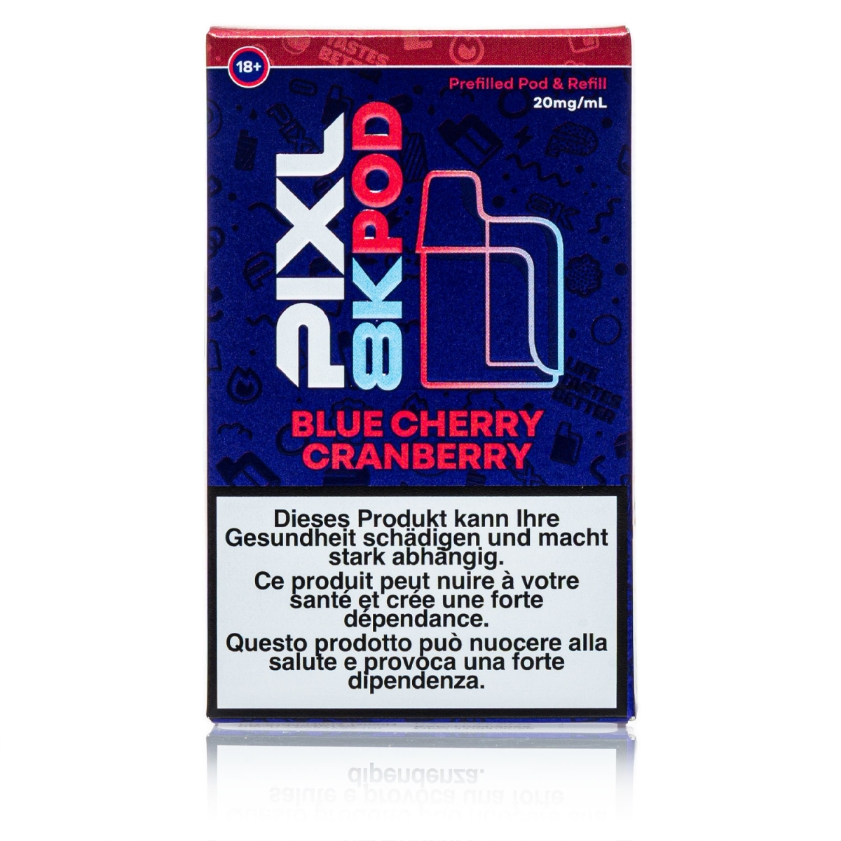 PIXL - 8000 Pod - Blue Cherry Cranberry