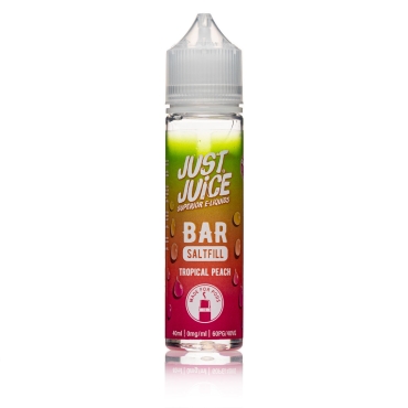 Just Juice BAR RANGE - Tropical Peach - 40ml - Shortfill
