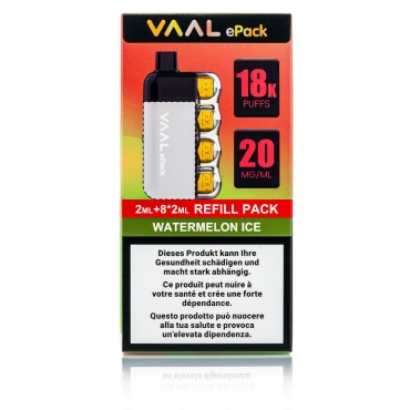 VAAL - E-Pack Refill - 20mg - Watermelon ICE