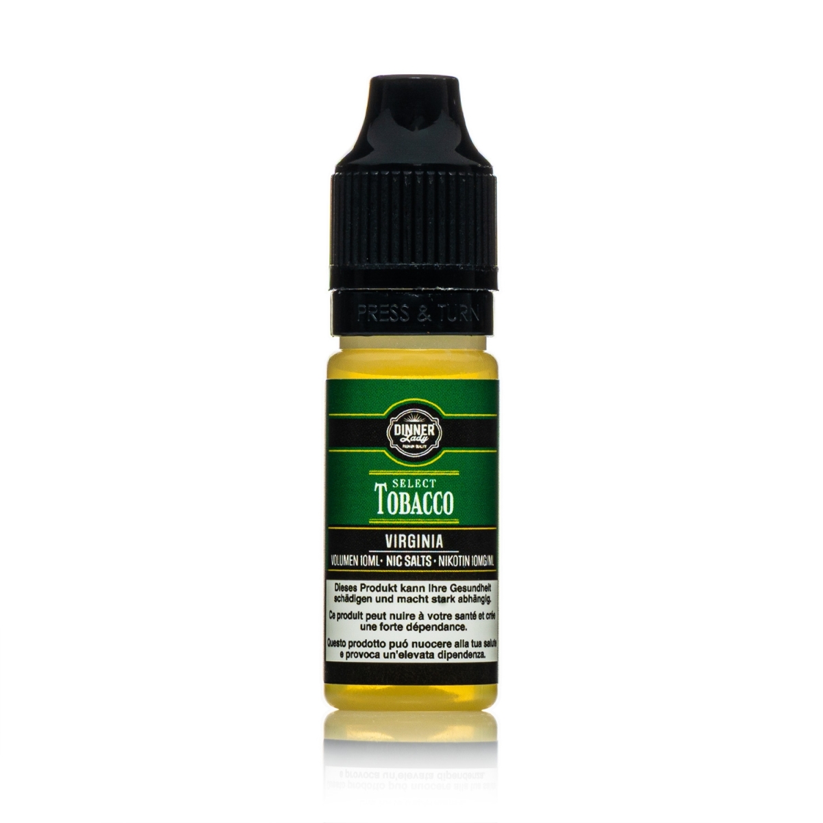 Dinner Lady - Select Tobacco Virginia - 10ml/10mg Nikotinsalz