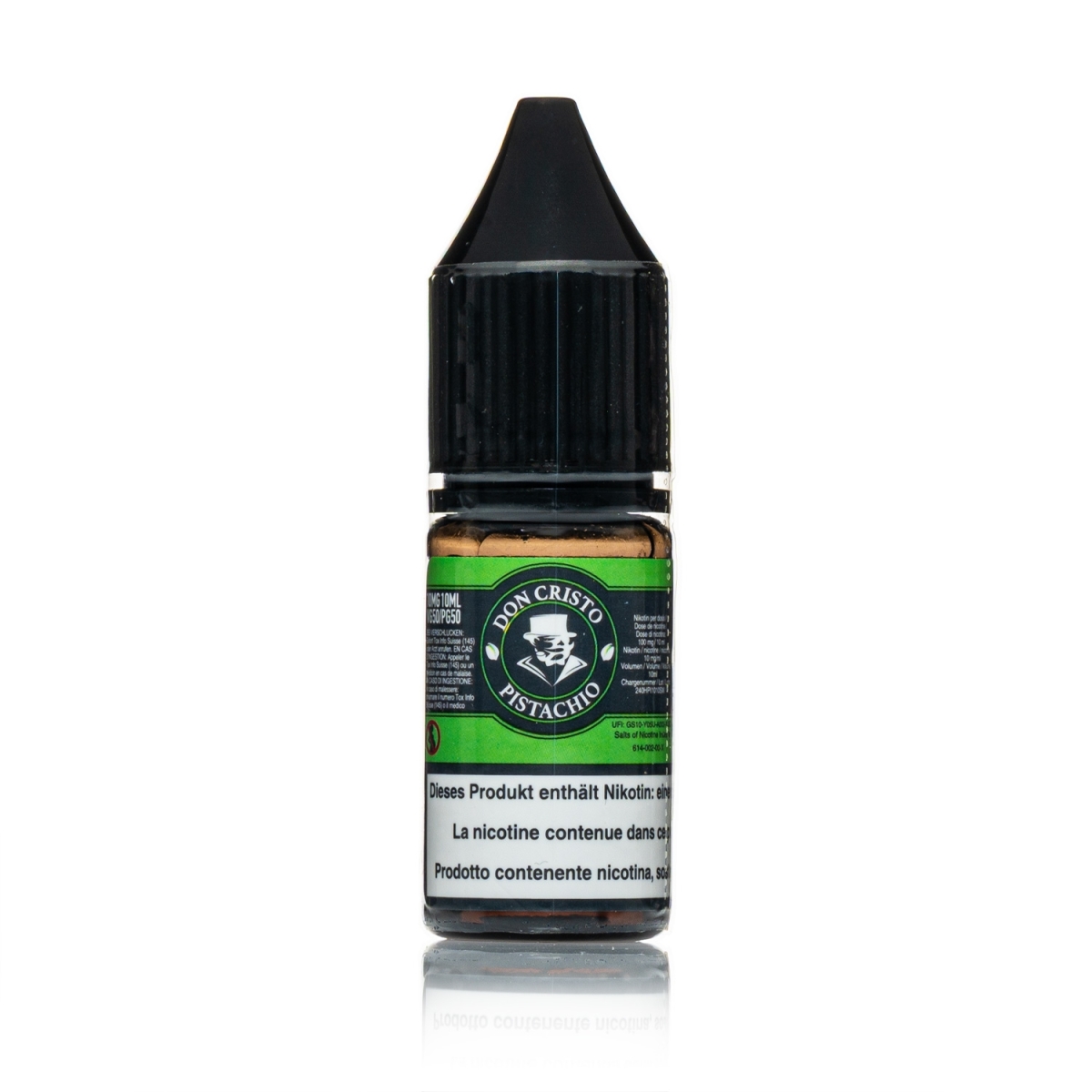 PGVG Labs - Don Cristo Nic Salt Liquid 10mg/ml - Pistacchio