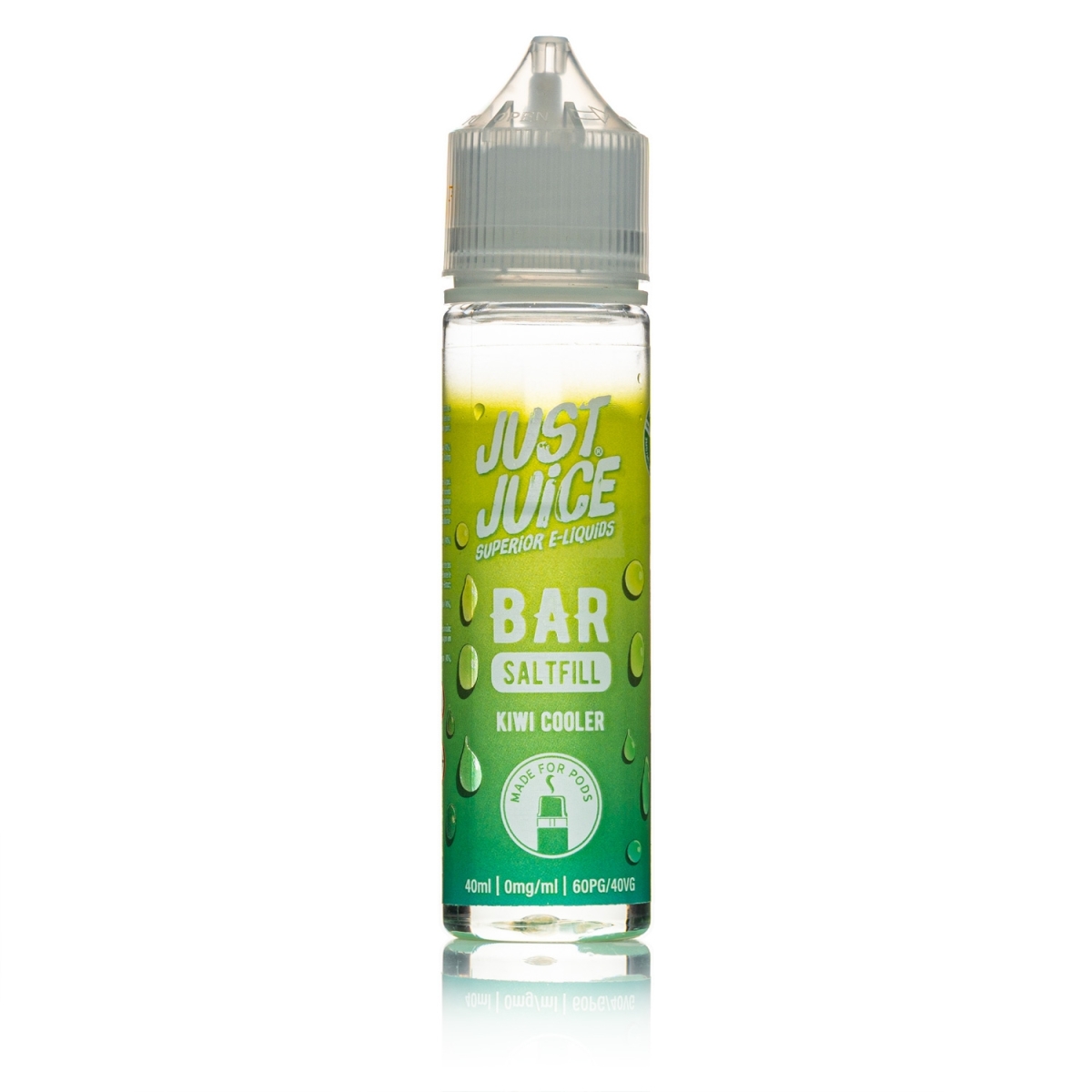 Just Juice BAR RANGE - Kiwi Cooler - 40ml - Shortfill