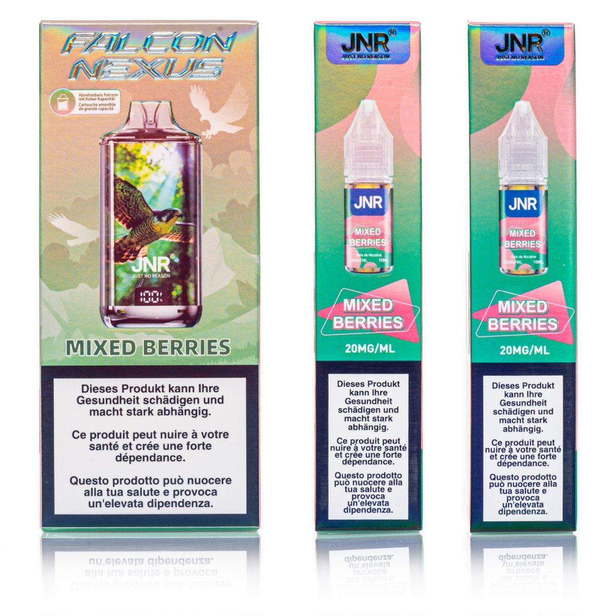 JNR - Falcon Nexus 55k Pod Kit - Mixed Berries - 20mg