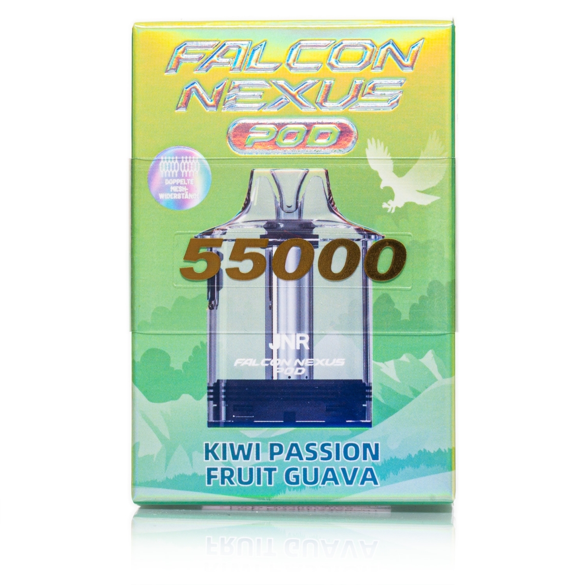 JNR - Falcon Nexus 55k Pod - Kiwi Passionfruit Guava - 20mg