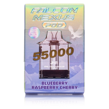 JNR - Falcon Nexus 55k Pod - Blueberry Raspberry Cherry - 20mg
