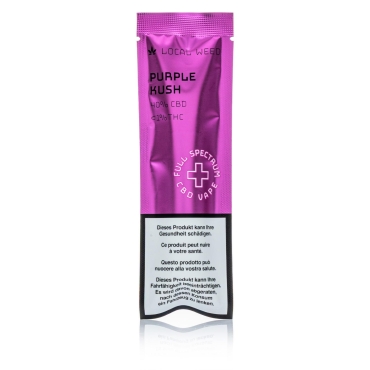 Local Weed - CBD Mehrweg Vape Pen - Purple Kush - 40%