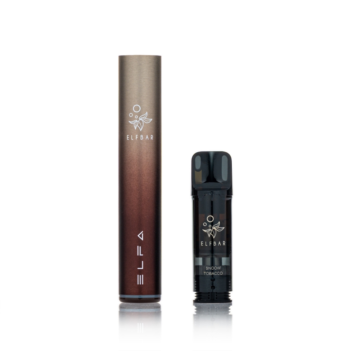ELFBAR ELFA Pro V2 Kit 2ml - Twilight Brown & Snoow Tobacco - 20mg