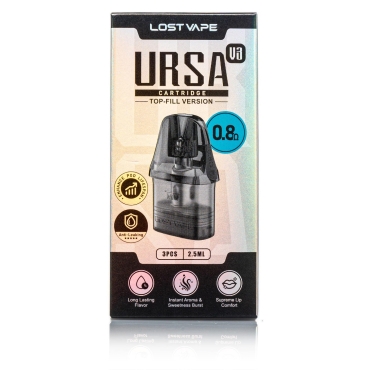 Lost Vape - Ursa V3 Pod 0.8 Ohm - 3 Stück