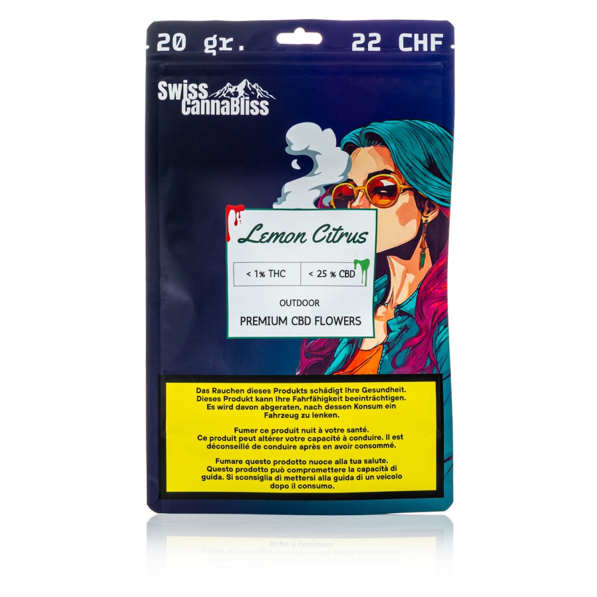 Swiss CannaBliss - Lemon Citrus - 20g