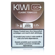 Kiwi GO+ 2 Kartuschen - Classic Tobacco - 20mg