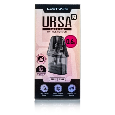 Lost Vape - Ursa V3 Pod 0.6 Ohm - 3 Stück