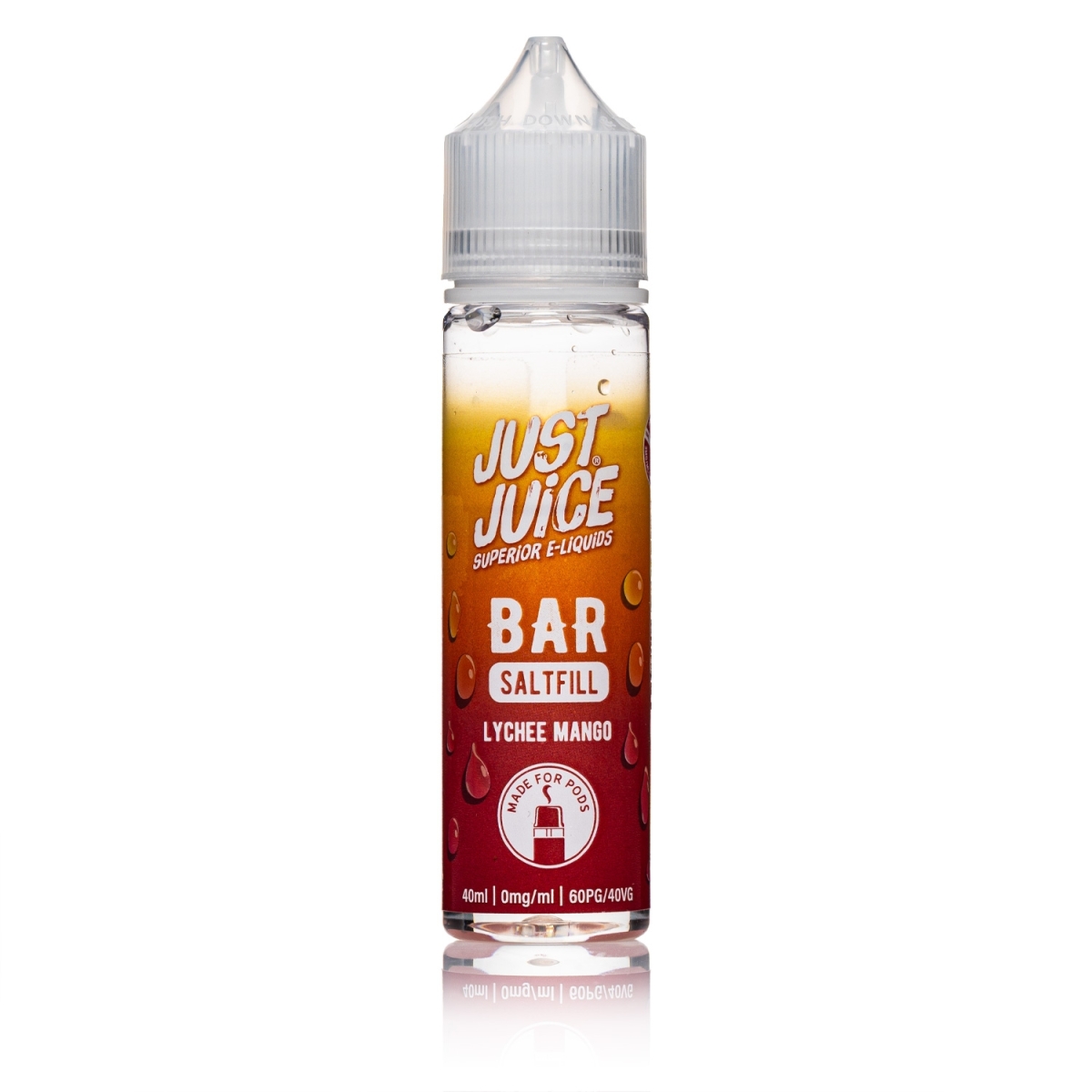 Just Juice BAR RANGE - Lychee Mango - 40ml - Shortfill