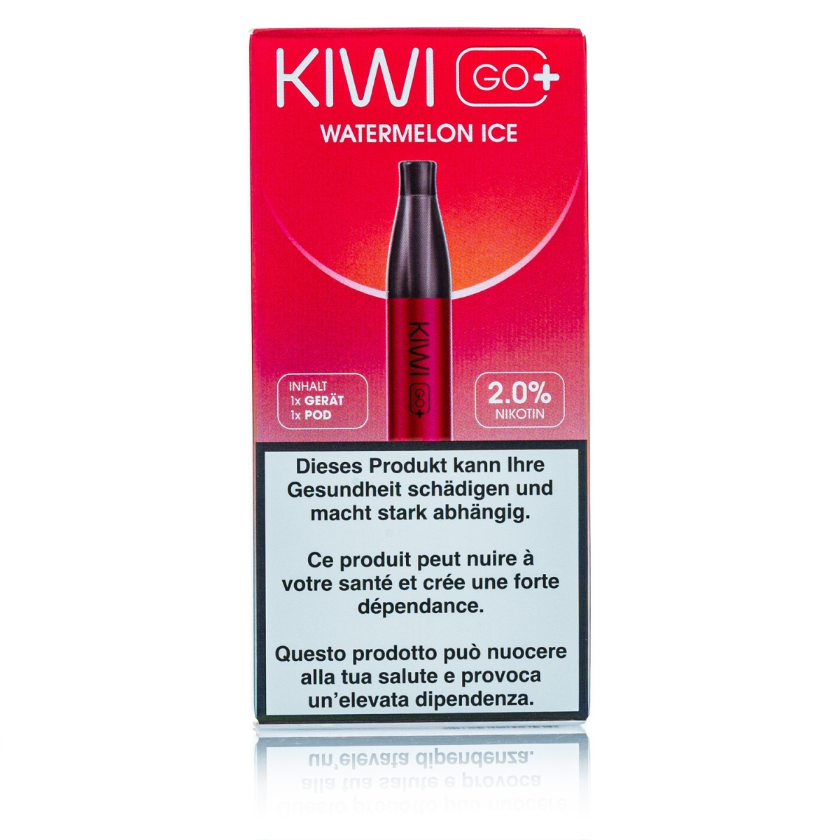 Kiwi GO+ Starterset - Watermelon ICE - 20mg