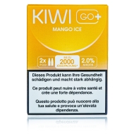 Kiwi GO+ 2 Kartuschen - Mango ICE - 20mg