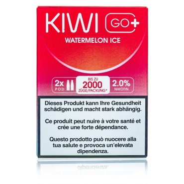 Kiwi GO+ 2 Kartuschen - Watermelon ICE - 20mg