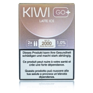 Kiwi GO+ 2 Kartuschen - Latte ICE - 10mg
