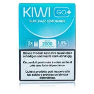 Kiwi GO+ 2 Kartuschen - Blue Razz Lemonade - 10mg