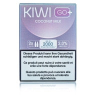 Kiwi GO+ 2 Kartuschen - Coconut Milk - 20mg