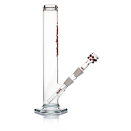 EHLE - Red Series Bong Nr.1 500ml NS18 Sonderlogo Rot-Grün