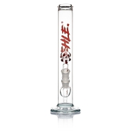 EHLE - Red Series Bong Nr.1 500ml NS18 Sonderlogo Rot-Grün