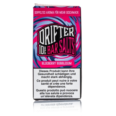 Drifter Bar Salts - 10mg/ml - Blueberry Bubblegum