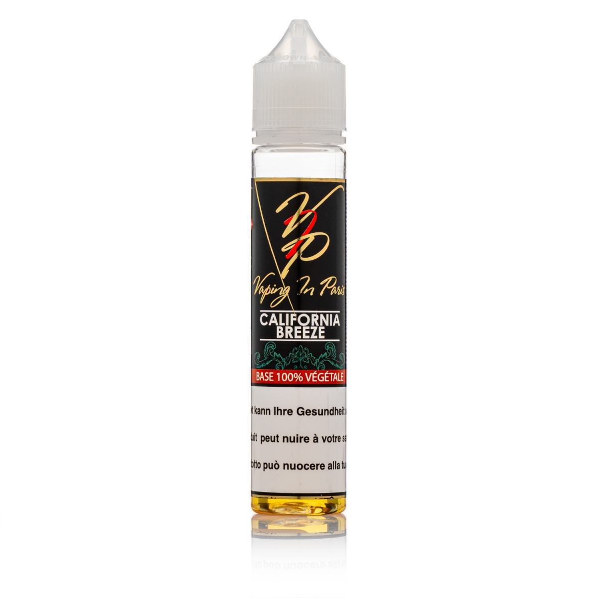Vaping in Paris California Breeze 50ml/70ml Shortfill Liquid