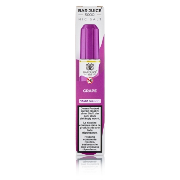 Bar Juice 5000 - Grape - 10mg