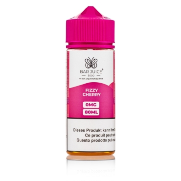 Bar Juice - Fizzy Cherry - 80ml Shortfill