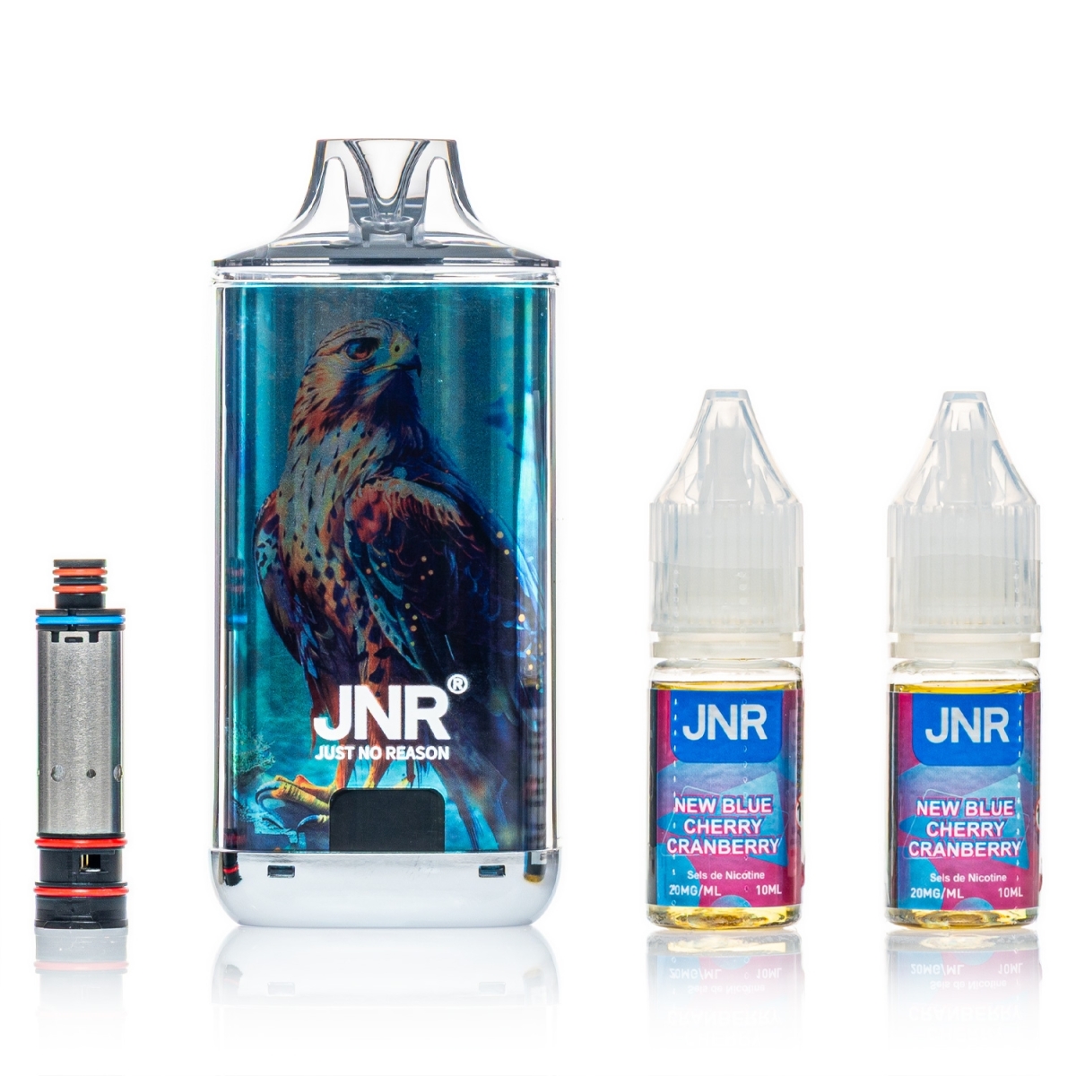 JNR - Infinity 55k Pod Kit - New Blue Cherry Cranberry - 20mg