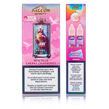 JNR - Infinity 55k Pod Kit - New Blue Cherry Cranberry - 20mg