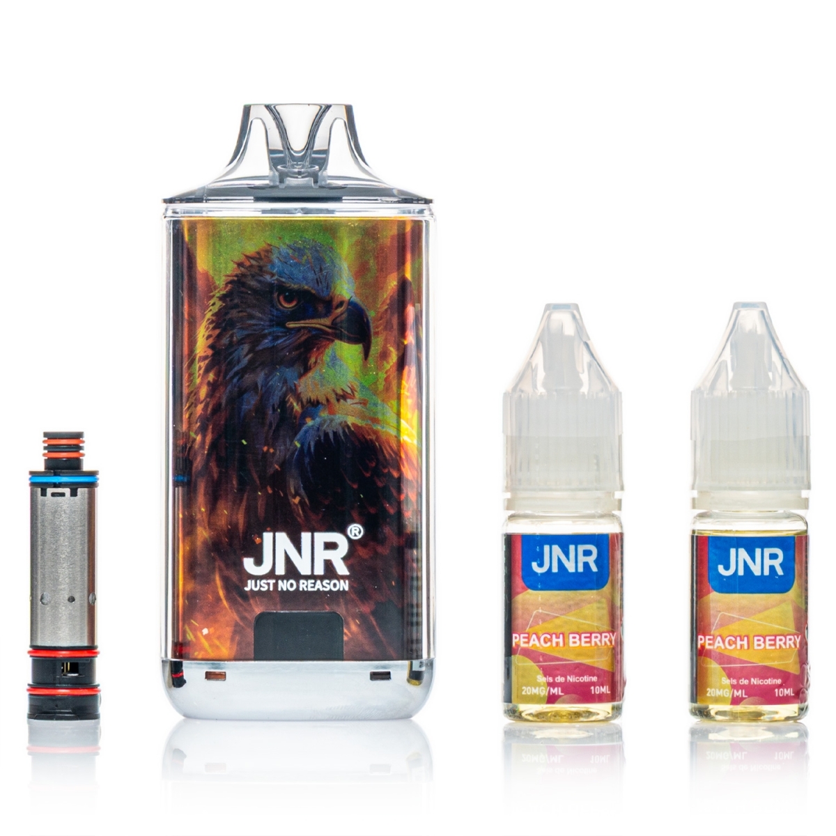 JNR - Infinity 55k Pod Kit - Peach Berry - 20mg