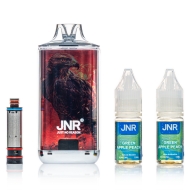 JNR - Infinity 55k Pod Kit - Green Apple Peach - 20mg