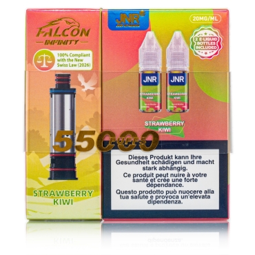 JNR - Infinity 55k Refill - Strawberry Kiwi - 20mg