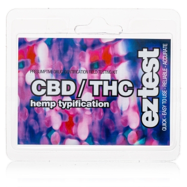 EZ Test CBD THC Hemp Typification