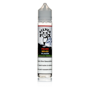 Silver Fox Fraise Melon Glacés 50ml/70ml Shortfill Liquid